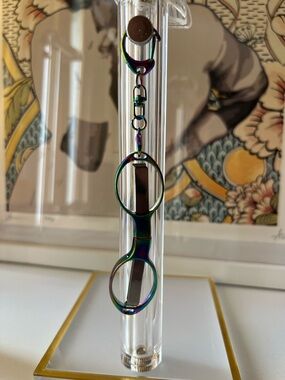 NEW ✂️ Folding Portable Mini Keychain Safety Scissors